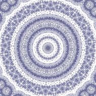 abstract kaleidoscope blue background