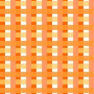 orange white shades gingham