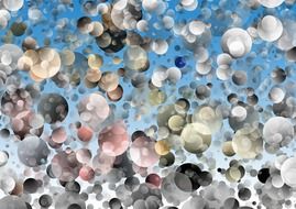 circle points pattern background