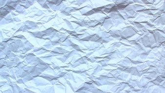 paper rough damaged waste wrinkled