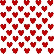 heart pattern design template
