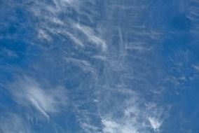 blue sky in good weather