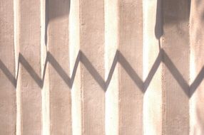 stairs zigzag light texture