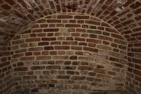 old brick archway