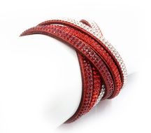 bracelet with red stones