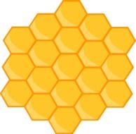 honeycomb design pattern hexagon