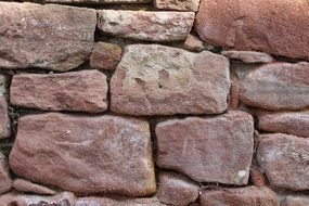 stones wall big stones pattern background