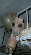 helmet gas mask military symbol