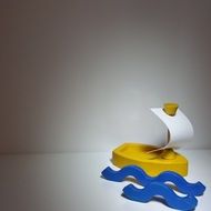 toy sailing boat