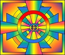 roygbiv colors spectrum rainbow