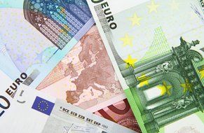 multicolored euro banknotes