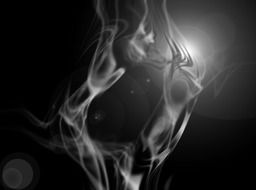 smoke steam abstract line wave