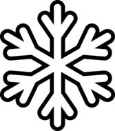 snowflake crystal symmetry winter