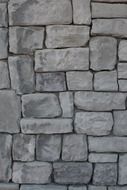 stone wall grey bricks background