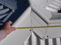 measure tape ruler size roof