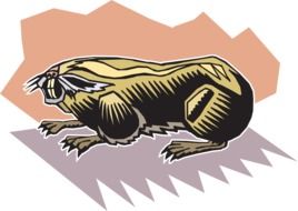 stylized style background animal