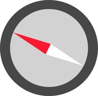 compass pattern color template