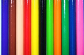 colors crayons background blue