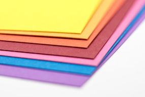 colored paper for creativity