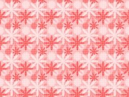 symmetric pink kaleidoscope pattern on background