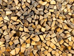 wood chopped cut wooden natural