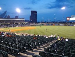 baseball stadium field