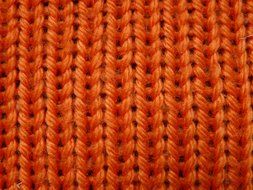 Brown pattern of wool