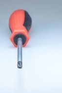 screwdriver on a white surface