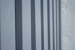 fence wall paint grey gate