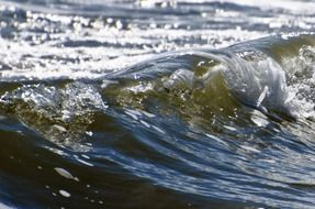 waves sea water beach wet