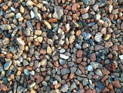 stones pebble colorful many