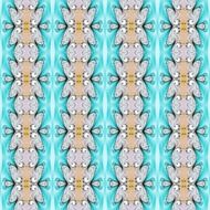 symmetric kaleidoscope pattern on background