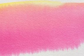 watercolour painting pink color