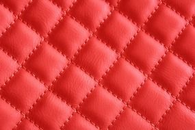 red leather background