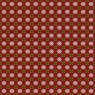 red patterned christmas paper