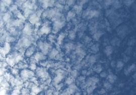 clouds sky white blue spring day