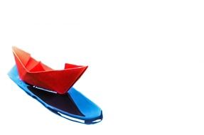 aqua blue boat drip drop float