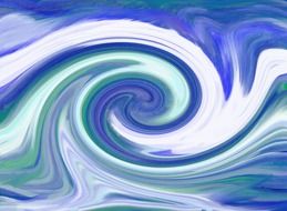 abstract background blue sea waves