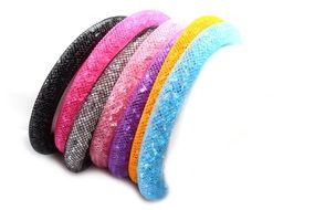 colored rubber bands for hair