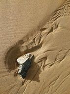 sand pattern beach tide stream