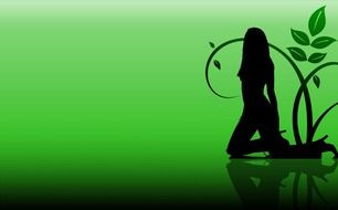 background wallpaper green backdrop