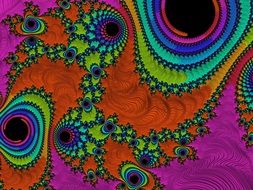 fractal colors structure pattern