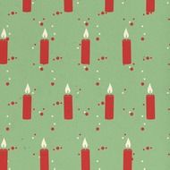 green background with christmas candles