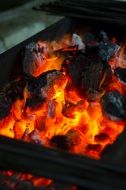 fire in the dark