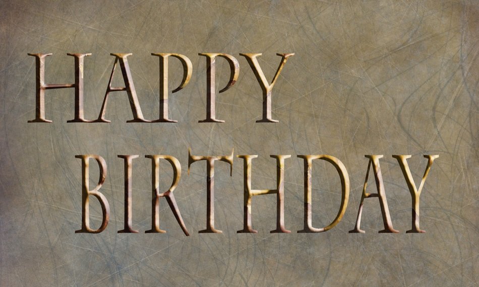 birthday texture waves circles