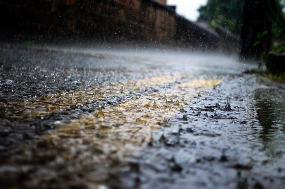 rain raindrops seasons water macro