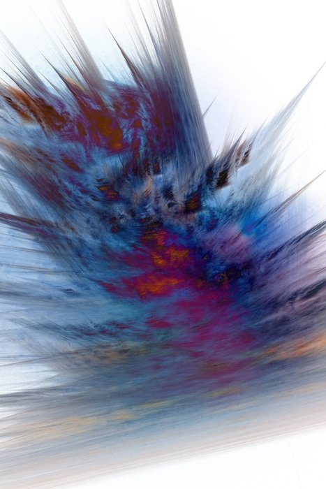 crash land explosion art