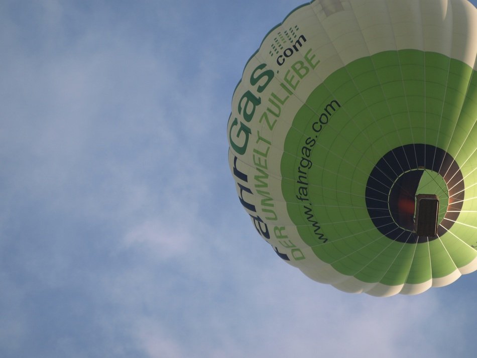 hot air balloon sky heat
