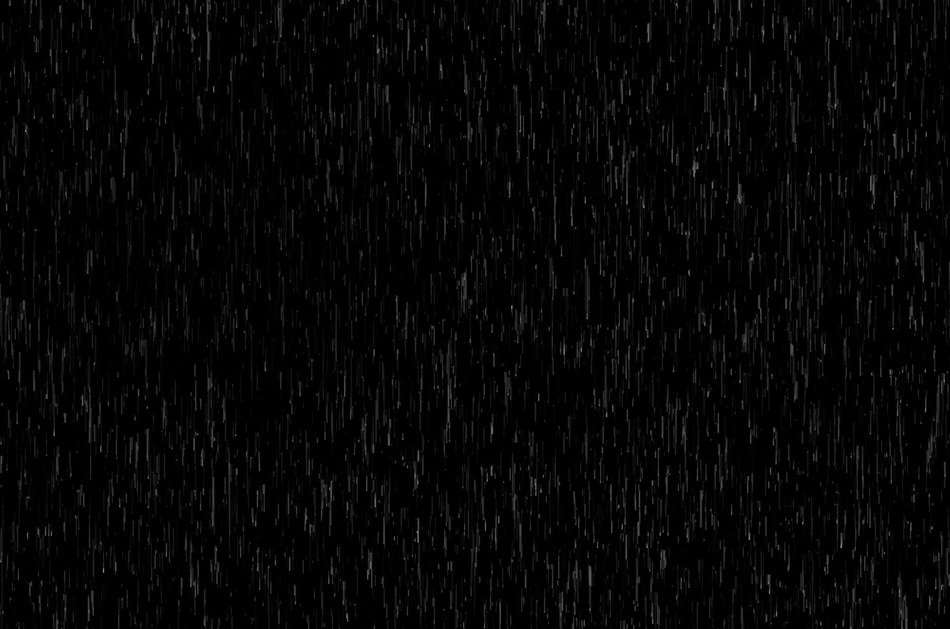 rain falling black effect dark