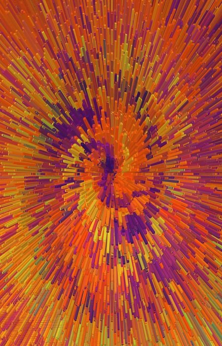 background orange red pink